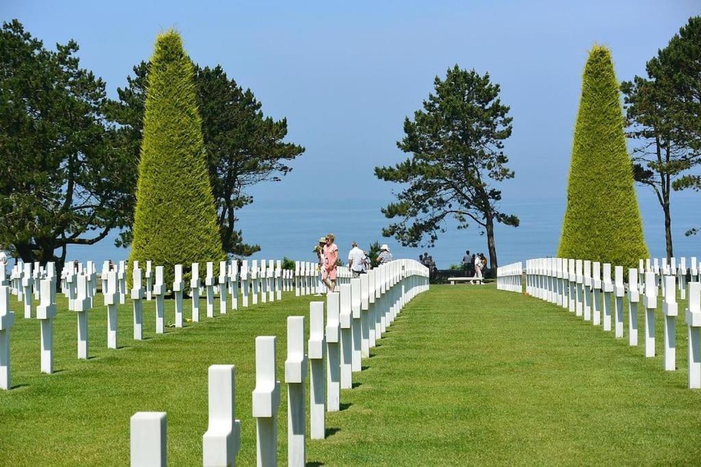 Au Coeur D'Omaha Beach- Colleville-Sur-Mer- Gite 2 Luaran gambar